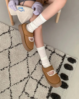 Platform Mary Jane Loafers