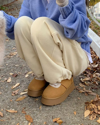 Platform Mary Jane Loafers