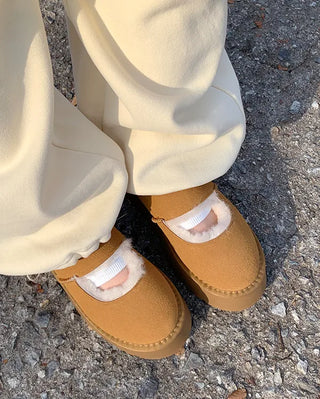 Platform Mary Jane Loafers