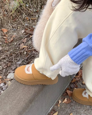 Platform Mary Jane Loafers