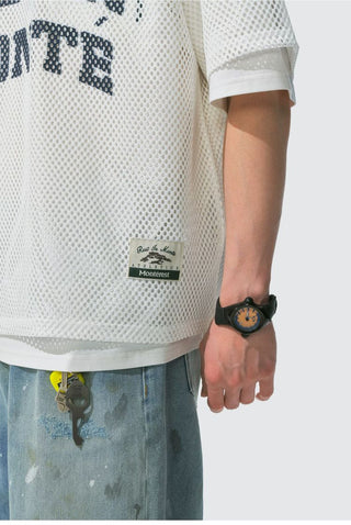 [Monterest] Mesh Jersey Short Sleeve Tee