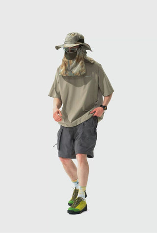 [Monterest] Outdoor Woven Pocket T-Shirt