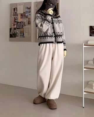 Platform felt suede mules