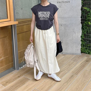 String nylon skirt
