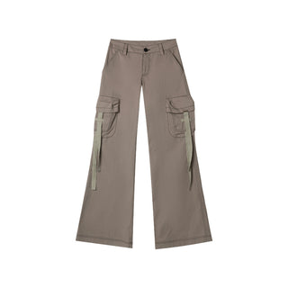 [NECY] Utility Cargo Strap Pants