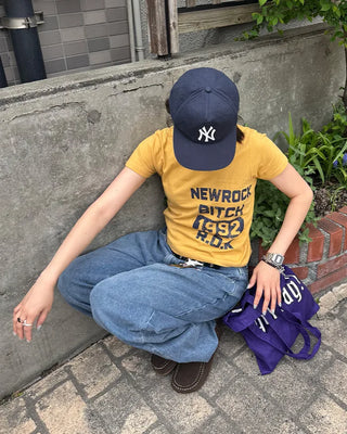 Lettering print T-shirt