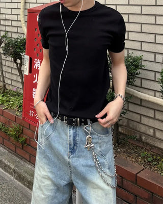 Basic Rib T-Shirt