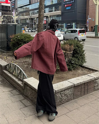 Two-pocket collar jacket