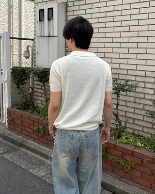 Button Boucle Summer Knit