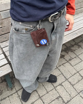 Color Mini Shoulder Wallet