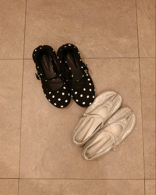 Tabipoint Strap Flat Shoes