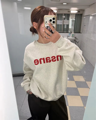 Lettering sweatshirt
