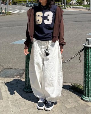 Cotton balloon pants
