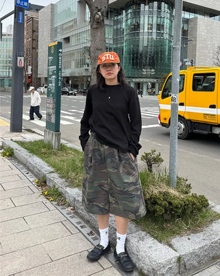 Basic Round Long T-Shirt