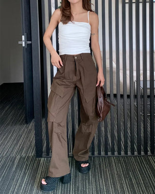 Cargo string easy pants