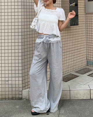 Smocking Shirring Blouse