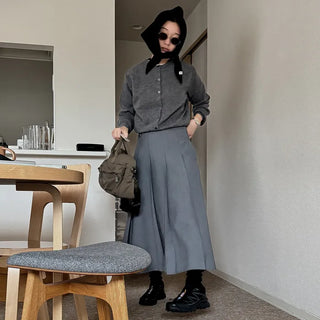 Simple Round Cardigan