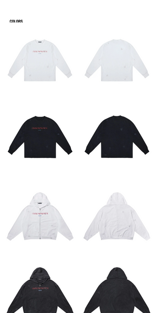 [MASONPRINCE] Print Distressed Slub Set