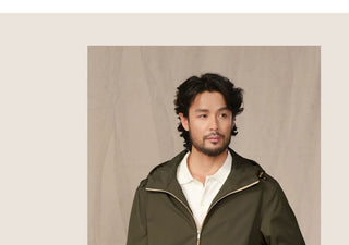 [CULTUM] Water-Resistant Hooded Zip-Up Jacket