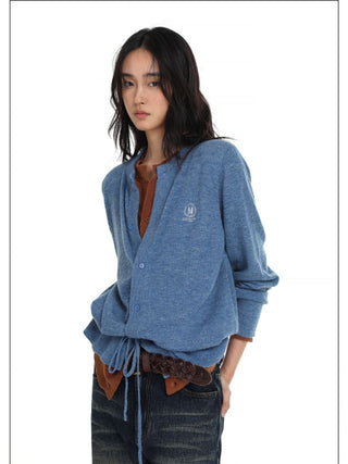 MASONPRINCE Fake Two-piece Cardigan