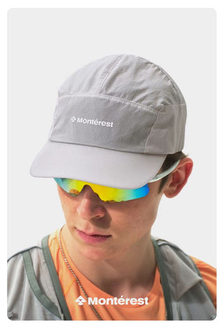 [Monterest] Lightweight Reflective Logo Sport Cap