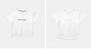 [Monterest] Slim Fit Logo Crewneck T-Shirt