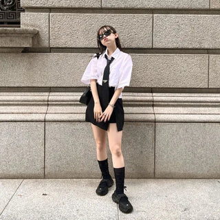Cropped shirt