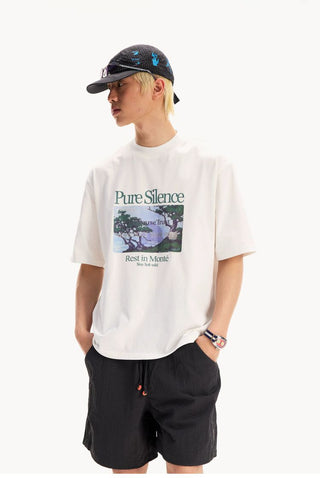 [Monterest] Quick-Dry Graphic Print T-Shirt