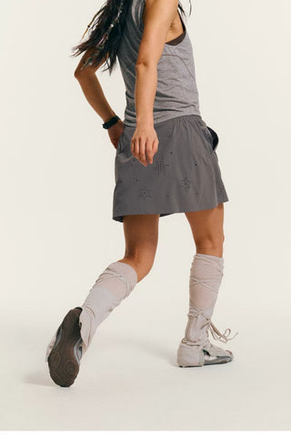 [Monterest] Quick-Dry Outdoor Skort with Totem Print