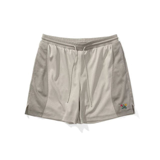 [Monterest] Embroidered Mesh Athletic Shorts