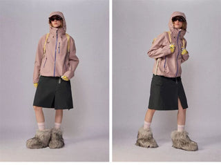 [Monterest] Water-Repellent Softshell Utility Skirt