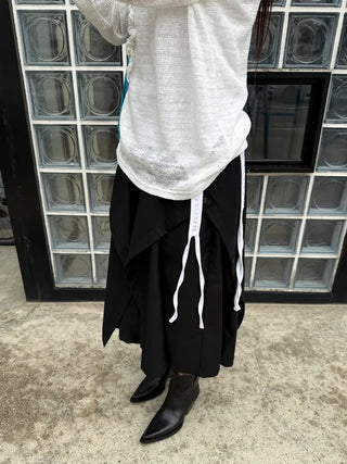 button bermuda slacks