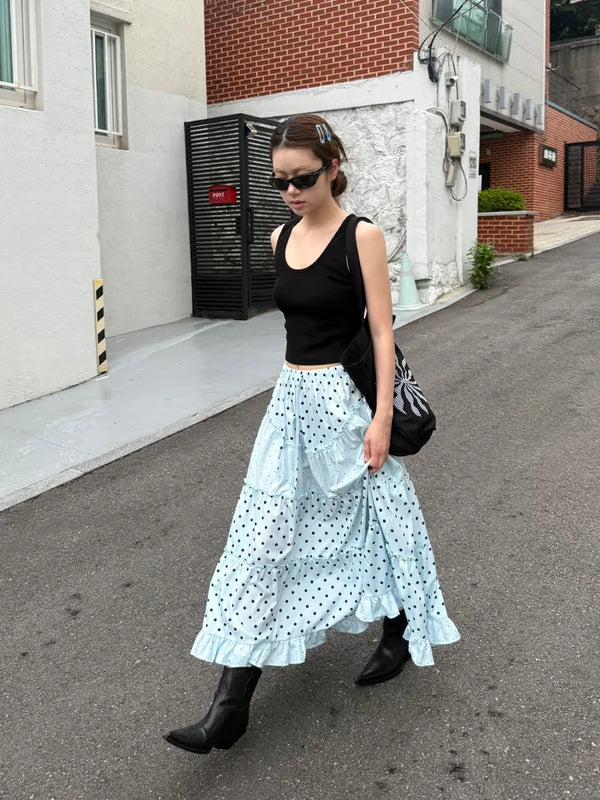 Polka Dot Cake Skirt