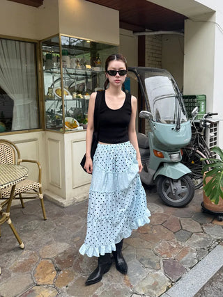 Polka Dot Cake Skirt
