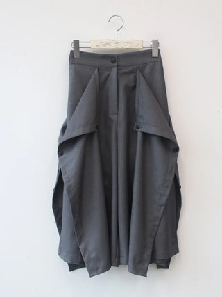 button bermuda slacks