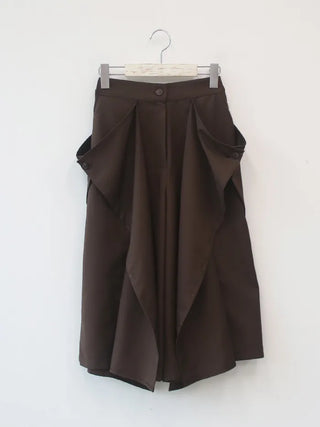 button bermuda slacks