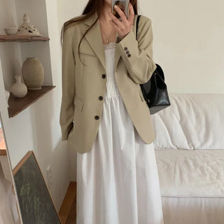 Semi-oversized jacket