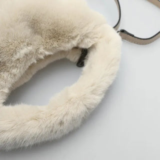 fur mini bag