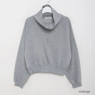 Half-zip sweatshirt