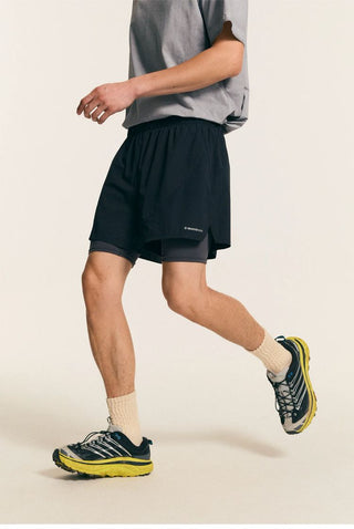 [Monterest] UPF50+ 2-in-1 Stretch Sport Shorts