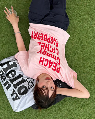 Big Lettering Cropped T-Shirt
