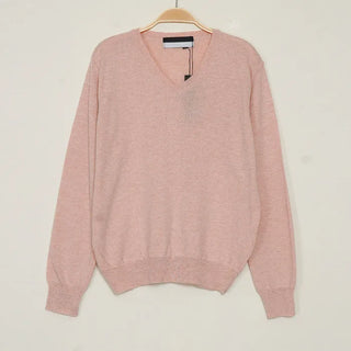 Cashmere V-neck knit