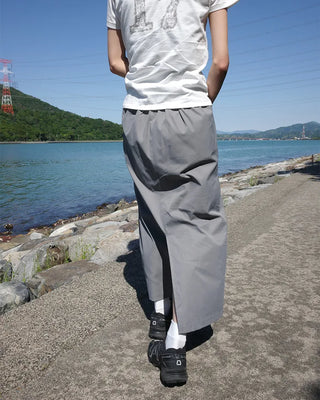 Layered long skirt