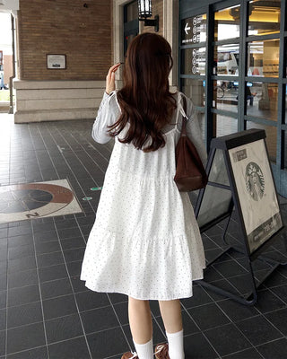 Polka Dot Mini Camisole Dress