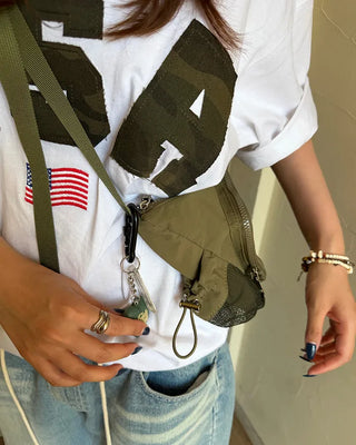 Multi-pocket shoulder bag