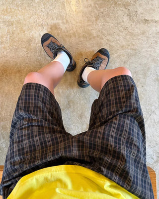 Checked Easy Shorts