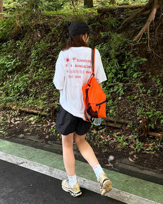 Back Sun Lettering T-shirt