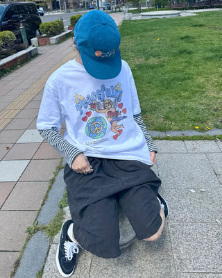 Angel print T-shirt