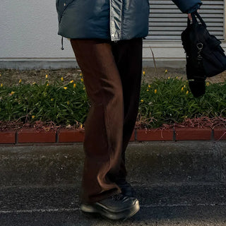 Brushed cotton pants