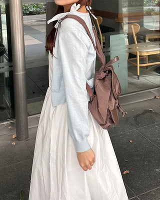 Multi-pocket basic backpack